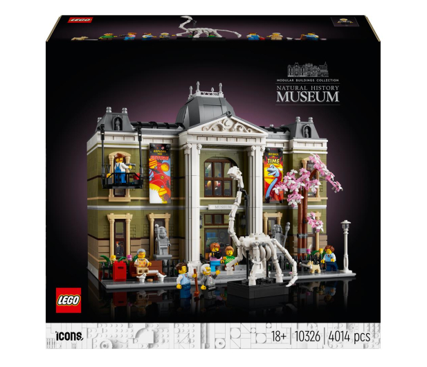 LEGO Icons 10326 Muzeum Historii Naturalnej - 1202301 - zdjęcie